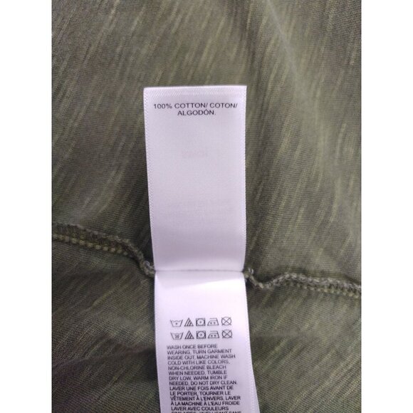 Lucky Brand Green Embroidered Sleeveless Top S/P Lightweight Boho Style, NWOT - Picture 3 of 7